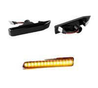 JOVERI 2pcs Canbus Dynamic Turn Ignal Light, for Bmw, X5 E53 3 Eries E36 Ide Marker Flasher Flowing Water Blinker Flashing Side Mirror Turn Signal Light(2pcs No Dynamic-china)