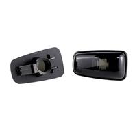 JOVERI 2pcs Car Dynamic Ide Marker Turn Ignal Light, for Peugeot, 306 106 406 806 Expert Partner, for Citrn, for Berlingo, Jumpy Axo Xantia Side Mirror Turn Signal Light(Black Shell No Lamp-china)