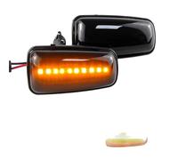 JOVERI 2pcs Car Dynamic Ide Marker Turn Ignal Light, for Peugeot, 306 106 406 806 Expert Partner, for Citrn, for Berlingo, Jumpy Axo Xantia Side Mirror Turn Signal Light(Black No Dynamic-china)