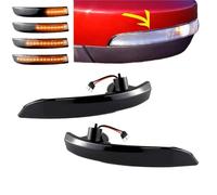 JOVERI 2pcs Dynamic Turn Ignal Ide mirror Indicator Blinker, for Ford, for Kuga, for Escape, C520 Ecosport13-18, for Focus, 3 Mk3 E T Rs Side Mirror Turn Signal Light