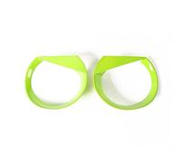 JOVERI 2pcs Lamp Hoods, for Jeep, Renegade 2016-2018 Headlight Cover Bezels Stickers Car Exterior Accessories Car Headlight Cover(Light Green)