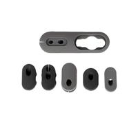 JOVERI 4pro/4 Lite Electric Folding Scooter Magnetic Cover Cable Silicone Cover Charging Port Silicone Acceorie Miydhw00742-b Battery Cae Silicone Plug(Black 4 Scooter Cable Silicone 6-piece Set)