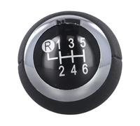 JOVERI 6, for Superb, Shift Knob Car Gear Lever Knob Gear Lever Replacement Direct Replacement Enhanced Look Gloy Black Finih Gear Shift Knob