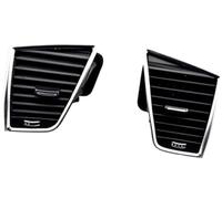 JOVERI Ac Vent 1/2Pcs, for Q5 2009-2018 Front Dash Middle Left Right Air Conditioner Grille Frame Outlet Assembly Car Dashboard Instrument Panel Air Outlet Dashboard(BLACK Left Right)