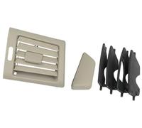 JOVERI Ac Vent Car Front Left Right Air Conditioning Grille Outlet Cover, for Mercedes-Benz W251 R Class R300 R320 R350 R400 R500 Instrument Panel Air Outlet Dashboard(Beige)