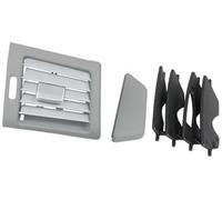 JOVERI Ac Vent Car Front Left Right Air Conditioning Grille Outlet Cover, for Mercedes-Benz W251 R Class R300 R320 R350 R400 R500 Instrument Panel Air Outlet Dashboard(Gray Silver)