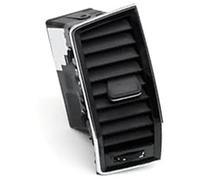 JOVERI Ac Vent Car Front Left Right Central Rear Dashboard Air Conditioning Grille Assembly, for Skoda 2016-2022 56G819701 Instrument Panel Air Outlet Dashboard(BLACK Central Right 1pcs)