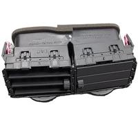 JOVERI Ac Vent Car Front Left Right Middle Dashboard Center Conditioner Outlet Air, for Toyota Yaris 2008-2013 Instrument Panel Air Outlet Dashboard(BLACK Middle Black 1pcs)