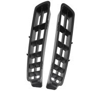 JOVERI Ac Vent Car Interior Windshield A-Pillar Inner Air Outlet Cover Trim Panel, for Vw, for Pq, for Golf 6 Gti Mk6 2009-2014 Instrument Panel Air Outlet Dashboard(BLACK 1pair Black)