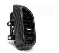 JOVERI Ac Vent Front Dash Central Left Right Air Conditioner Grille Outlet Assembly, for Porsche, for Cayenne 7P5 2010-2014 Instrument Panel Air Outlet Dashboard(BLACK Front Left Carbon)