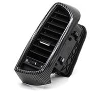 JOVERI Ac Vent Front Dash Central Left Right Air Conditioner Grille Outlet Assembly, for Porsche, for Cayenne 7P5 2010-2014 Instrument Panel Air Outlet Dashboard(BLACK Central Right Carbon)