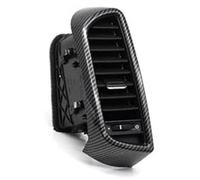 JOVERI Ac Vent Front Dash Central Left Right Air Conditioner Grille Outlet Assembly, for Porsche, for Cayenne 7P5 2010-2014 Instrument Panel Air Outlet Dashboard(BLACK Central Left Carbon)
