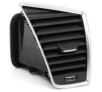 JOVERI Ac Vent Lhd Front Dash Middle Left Right Air Conditioner Grille Frame Outlet Assembly, for 2009-2018 Instrument Panel Air Outlet Dashboard(BLACK LHD Right)