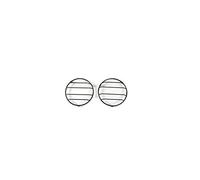 JOVERI Car Exterior Front Bumper Side Turn Signal Light Headlight Decoration Cover, for Jeep, Wrangler TJ 1997-2006 Car Styling Car Headlight Cover(Headlight)