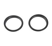 JOVERI Car Front Turn Signal Circle Cover, for, for Jeep, Wrangler JK 2007-2017 Lamp Hoods Accessories ABS Car Headlight Cover(Black)