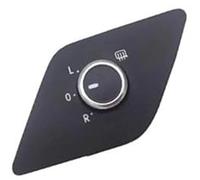JOVERI Car Rearview Mirror Switch, for Sagitar, for Jetta, MK6 2011 2012 2013 2014 16D 959 565 B Adjust Control Knob Button Accessories Car Interior Mirror Selector