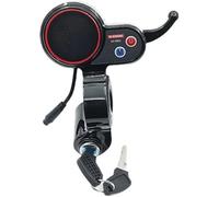 JOVERI Dual Drive Brushless Motor Controller Hbo-02 48v 22a Lcd Accelerator Throttle for Electric Scooter with Switch Scooter Motor Controller(Instrument with Key)