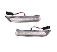JOVERI for Chrysler, Town & Country, for Dodge, Grand Caravan Dynamic Side mirror Lamp Amber Turn Signal Light 2010 2011 2012 2013 2014 2015 2016 2017 Side Mirror Turn Signal Light(Clean Lens Amber)