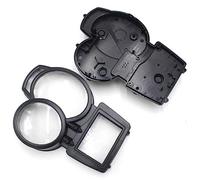 JOVERI For F 800 GS F800R F800GS F800ST F650GS R1200R F700GS Speedometer Instrument Case Gauge Odometer Tachometer Housing Cover Motorcycle Tachometer Cover(BLACK A)
