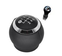 JOVERI for Superb, Chrome Gear Shift Knob Stick Lever Pen Shifter Handball, for Toyota, for Corolla, for Rav4, for Aveni, for Yari, D4d Urban Pu Leather Mt Gear Shift Knob