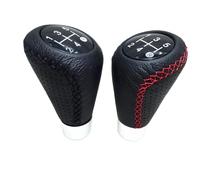 JOVERI for Superb, Manual Car Auto Leather Shifter Gear Stick Shift Knob, for Toyota, Etima, for Hiace, for Hilux, for Land, for Land Cruiser, for Matrix, for Mr2 Gear Shift Knob(Red)