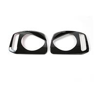 JOVERI Lamp Hoods Car Front Headlight Light Lamp Cover, for Suzuki, Jimny 2007+ ABS Car Stickers Styling Accessories Car Headlight Cover(Black)