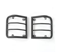 JOVERI Lamp Hoods Car Rear Tail Light Lamp Cover, for Jeep, Wrangler JK 2007-2017 Car Accessories Styling Metal Car Headlight Cover