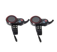JOVERI Njax-t Throttle Accelerator Speed Adjustable Electric Scooter Meter 6 Pin Dilay for Dashboard Scooter Motor Controller(2 Pcs)