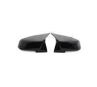 JOVERI Rear View Side Mirror Cover, for, 1 2 3 4 X Series F20 F21 F22 F23 F30 F32 F36 X1 E84 F87 M2 Carbon Fiber Pattern Accessories Replacement Covers Car Mirror Cover(BLACK Carbon Fiber Horn)