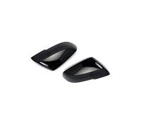 JOVERI Rear View Side Mirror Cover, for, 1 2 3 4 X Series F20 F21 F22 F23 F30 F32 F36 X1 E84 F87 M2 Carbon Fiber Pattern Accessories Replacement Covers Car Mirror Cover(BLACK Black)