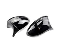 JOVERI Rearview Mirror Cap Wing Side Cover, for, Facelift E90 E91 2008-2011 E92 E93 2010-2013 LCI Car Accessories Replacement Covers Car Mirror Cover(BLACK Bright black-01)