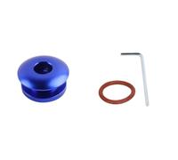 JOVERI Universal 12mm Hift Knob Boot Retainer Adapter Limiter Manual Gear Hifter Lever Topper Black Red Blue Ilver Clip Carpet Floor Mat Retainer(Blue)