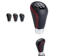 JOVERI Universal for Superb, Manual Leather Red Titch Gear Shift Knob Car Gear Tick Shift Knob Lever Manual Transmission M8 M10 M11 M12 Gear Shift Knob(Blue)
