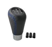 JOVERI Universal for Superb, Manual Leather Red Titch Gear Shift Knob Car Gear Tick Shift Knob Lever Manual Transmission M8 M10 M12 Gear Shift Knob(Blue)