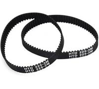 JOVERI Vacuum Belts, 2 Pcs Drive, for Bosch, PHO100 PHO15-82 PHO16-82 PHO20-82 GHO14, Cleaner Replaceable Accessories Vacuum Cleaner Drive Belt Replacement