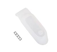 JOVERI Waterproof Dustproof Silicone Protective Cover, for Ninebot, for Electric Scooter F20 F30 F40 D18w D28 D40 Display Dashboard Electric Scooter Display Screen(White)