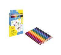 JOVI 735-12 - Pack of 12 Pencils, Multi-Coloured