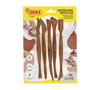 Jovi Modelling Tools for Modelling Clay, Plasticine, etc. 5 Pieces in Blister Packaging
