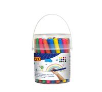 Jovi Thick Felt-Tip Pens, 5.8 mm Line Width, Washable, Pressure-Resistant Tip, B