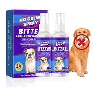 JOVIAL 2PCS Anti Chew Spray for Dogs Behaviour Training Aids, Natural Bitter Dog Deterrent Spray to Stop Chewing, Biting, Licking & Protect Furniture and Garden, Suitable for Indoor & Outdoor Use