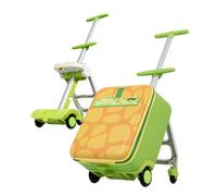 Jovikids 3-In-1 Children's Ride-On Suitcase Green