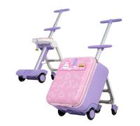 Jovikids 3-In-1 Children's Ride-On Suitcase Pink