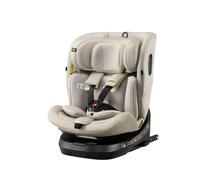 Jovikids 360° Rotating Car Seat i-Size, 40-150cm All-in-One with ISOFIX & Top Tether, ECE R129 (E4) Approved, Extended Rear-Facing, Adjustable Headrest, Side Protection for Newborn-12 Years (White)