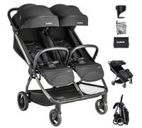 Jovikids Ayla One-Hand Fold Double Pram