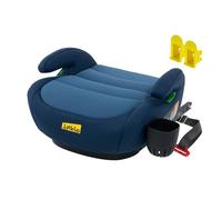 Jovikids I-Size Booster Seat with ISOFIX, Suitable for Child Height 125-150cm, Portable Car Seats with Cup Holder for Kids, Compact for Everyday Use, Great for Travel, ECE R129