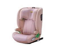 Jovikids Leon Child Seat ISOFIX, i-Size R129 Suitable for 100-150cm (Approx. 3 to 12 Years Old) Child Car Seat with Fixing Guide, Cap and Seatbelt Clip (Pink)