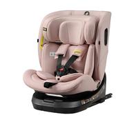 Jovikids Ranger TT 360° Rotating Car Seat i-Size, 40-150cm All-in-One with ISOFIX, ECE R129 Approved, Extended Rear-Facing, Adjustable Headrest, Side Protection for 0-12 Years Old Girls (Pink)