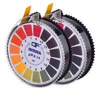 Jovitec Universal Ph Test Paper Strips Ph Test Strips Roll, Measure Full Range 0-14 Each 16.4 Ft(2 Rolls)