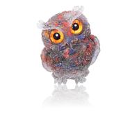 Jovivi Chakra Crystal Owl Gifts For Women,Resin Gemstones Owl Ornament Owl Figurine Healing Crystals Gifts For Women Home Desk Decor,2.36"
