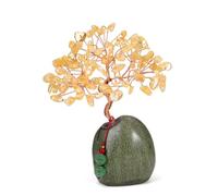 JOVIVI Citrine Tree of Life,Crystal Tree for Good Luck Positive Energy Crystals and Gemstones Reiki Spiritual Gifts for Women Mum Birthday Home Decor House Warming gifts